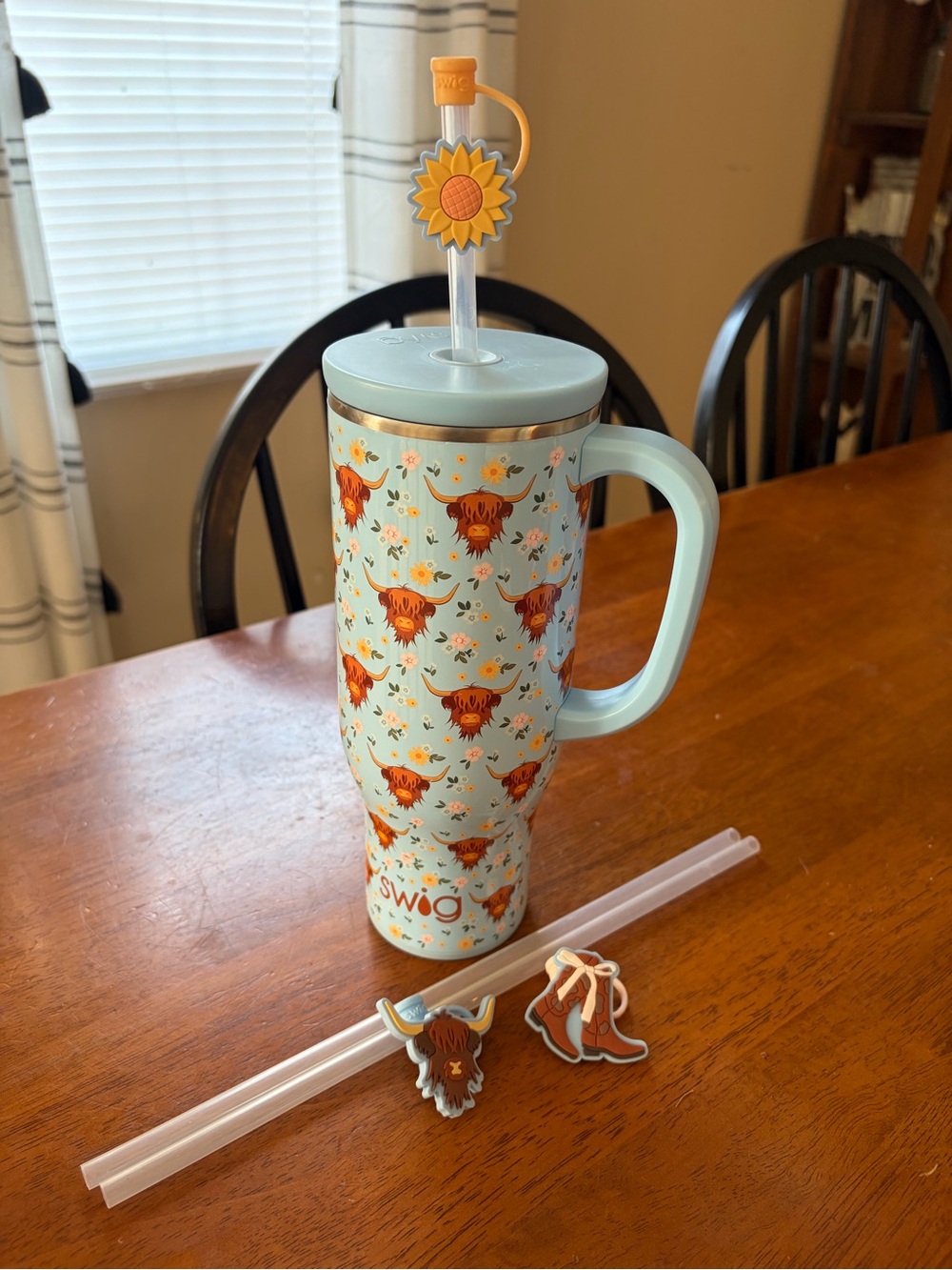 Highland Cow Swig 30oz Mega Mug Tumbler